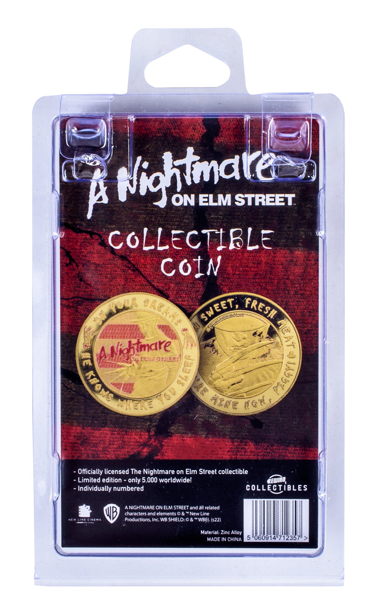 Nightmare on Elm Street coin