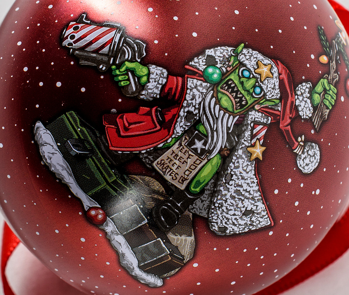 Warhammer 40,000: Novelty Red Gobbo Bauble