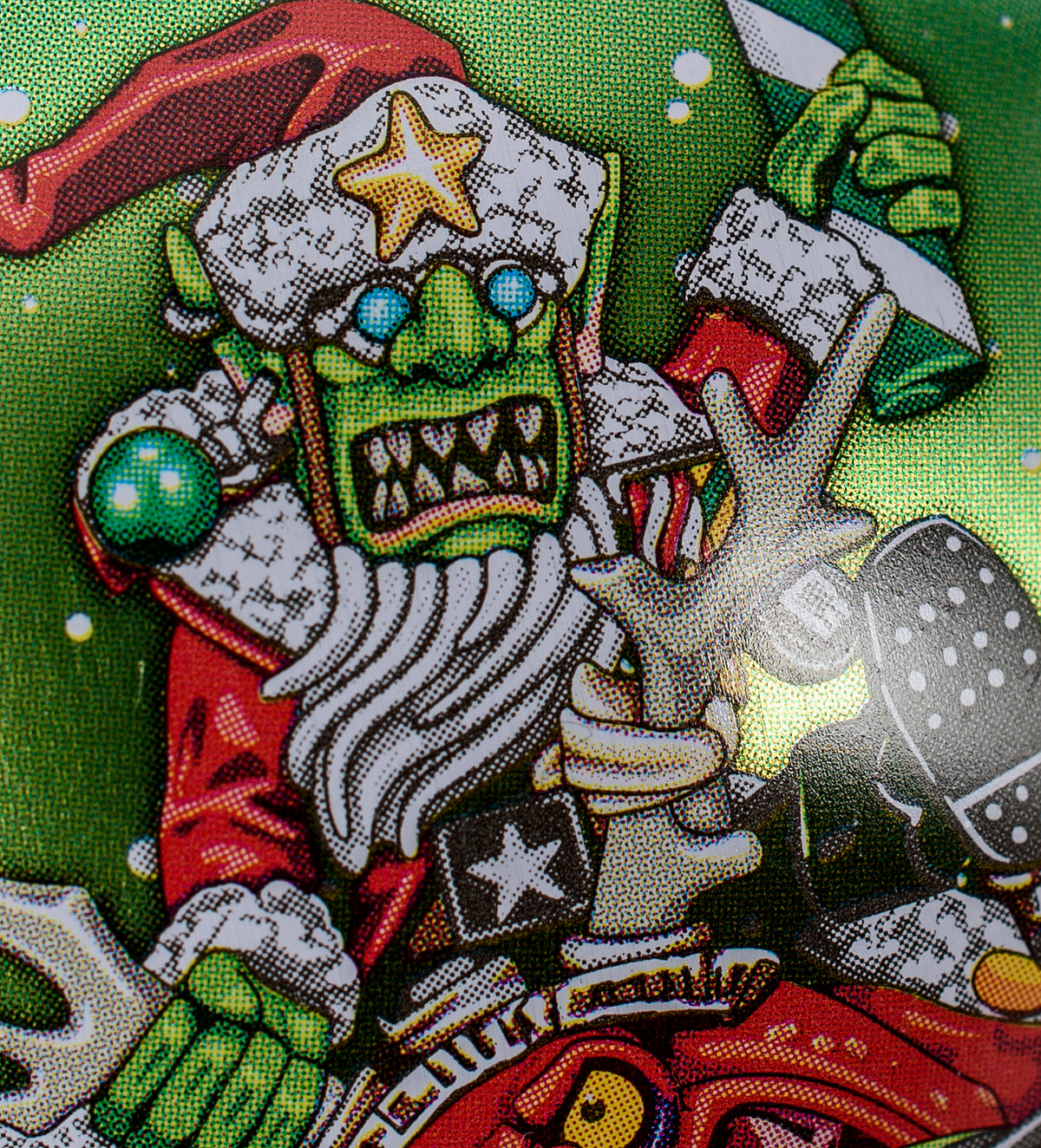 Warhammer 40,000: Novelty Red Gobbo & Squig Bauble with Pin Badge