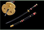 One Piece - Roronoa Zoro Display (Straight) Katana (Black)