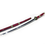 One Piece - Roronoa Zoro's Sandai Kitetsu Display (Straight Blade) Katana