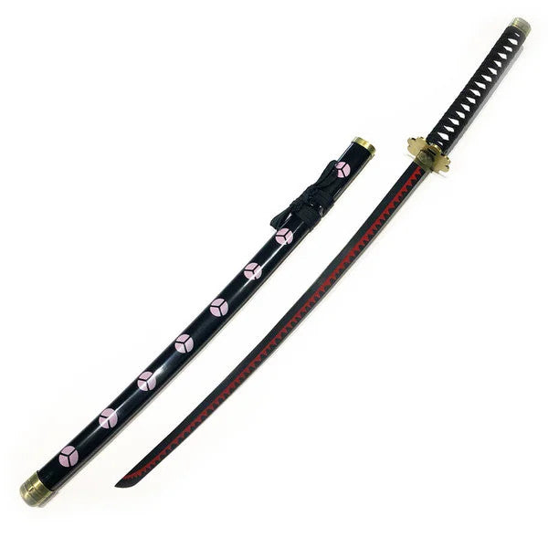 One Piece - Roronoa Zoro's Shusui Display (Straight Blade) Katana