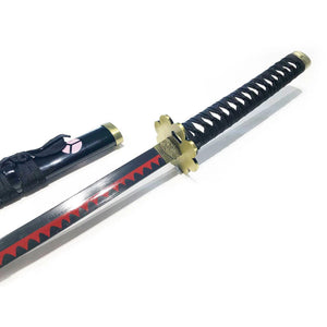 One Piece - Roronoa Zoro's Shusui Display (Straight Blade) Katana