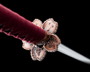 Ghost of Yotei - Sakura In Moonlight Display (Straight Blade) Katana