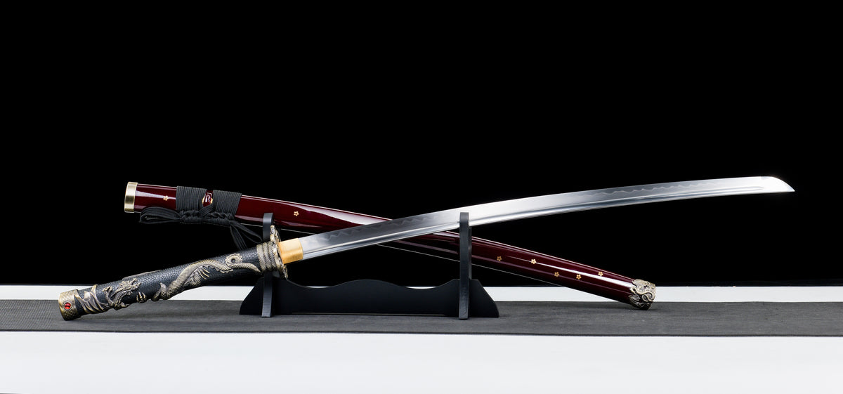 "Kodairyu - Venerable Dragon" Clay Tempered Hand Forged Katana