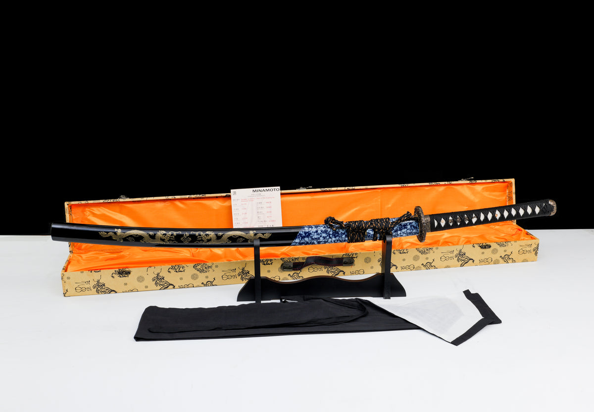"Ryujin" Clay Tempered Hand Forged Katana