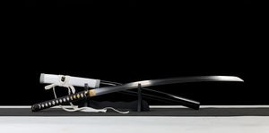 Kill Bill - Deluxe Budd's (Michael Madsen) Hattori Hanzo Hand Forged Katana in Clay Tempered HCS