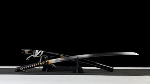 Kill Bill - Deluxe Bill's (David Carradine) Hattori Hanzo Hand Forged Katana In Clay Tempered HCS