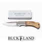 Buckland Burlwood 4" Lockback Folding Knife