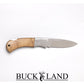 Buckland Burlwood 4" Lockback Folding Knife