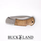 Buckland Burlwood 4" Lockback Folding Knife