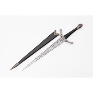 Lord Of The Rings - NEW AND IMPROVED Morgul Dagger with Tainted Blade, Plaque and Sheath