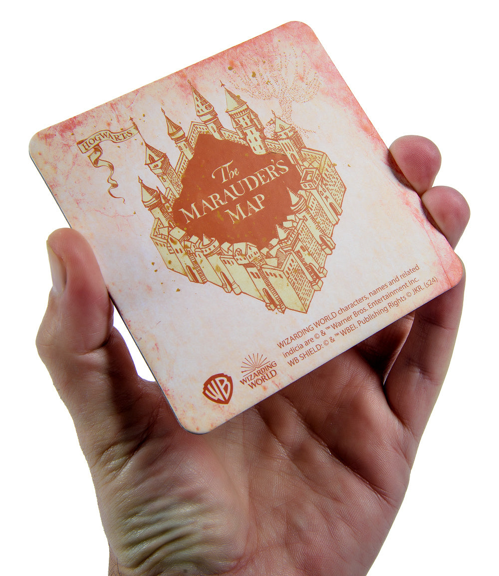 Harry Potter: Marauder's Map Heat Changing Coasters (4pcs)