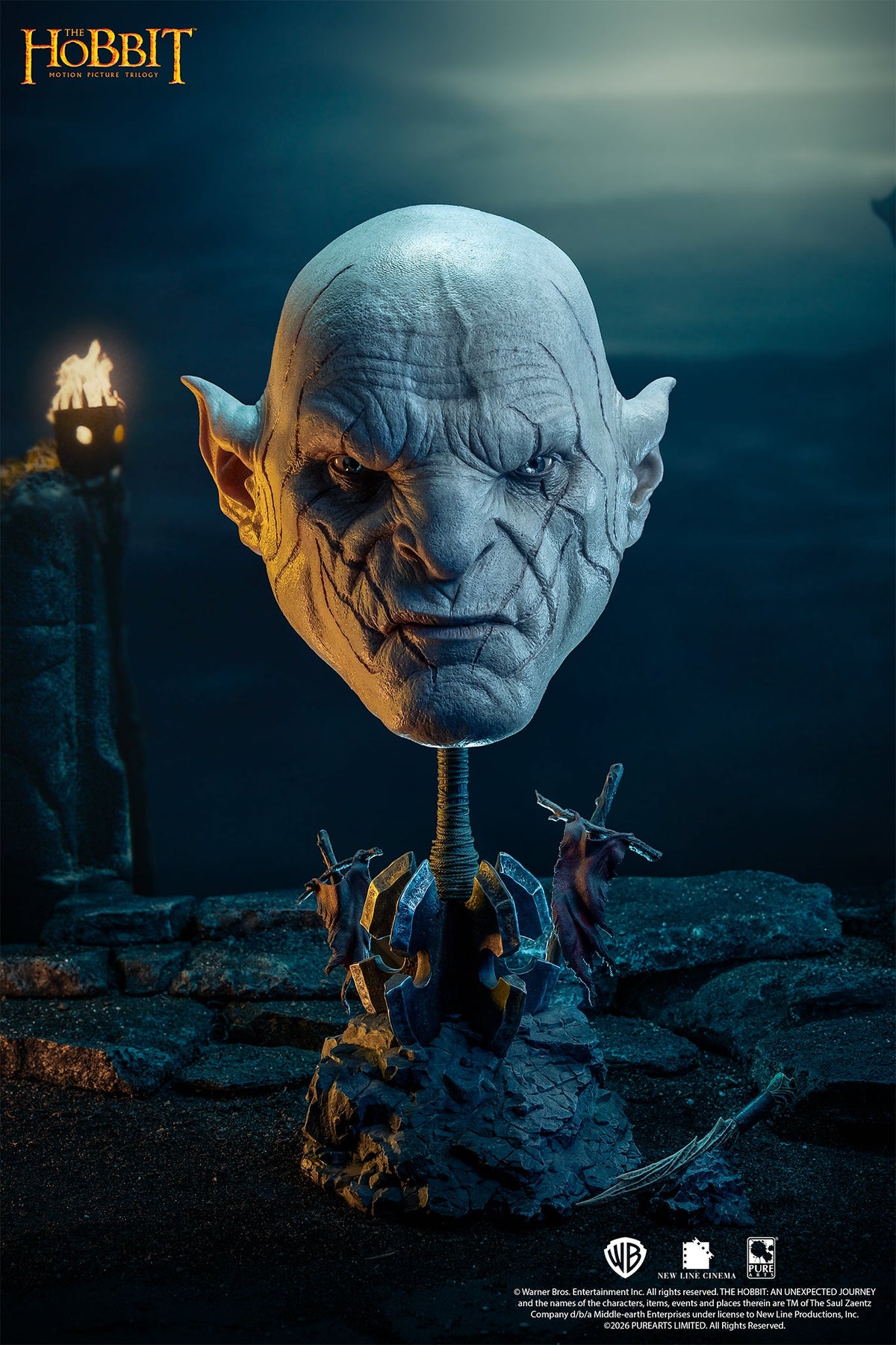 The Hobbit – Azog the Defiler Art Mask | PureArts
