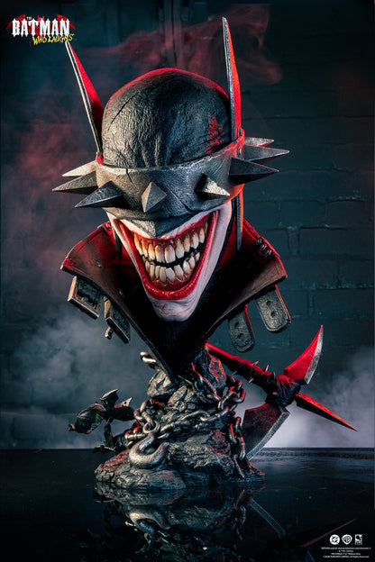 LAYAWAY DEPOSIT ONLY - DC Comics – The Batman Who Laughs 1:1 Scale Art Mask | PureArts