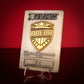 2000 AD - Judge Dredd Comic Book Cover Ingot