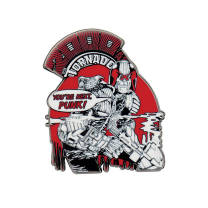 2000 AD – Official Judge Dredd "You're Next, Punk!" Pin Badge