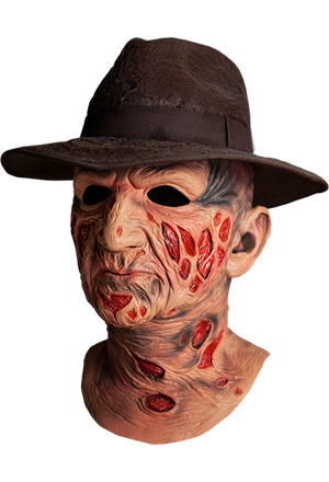 Nightmare On Elm Street - Official Deluxe Freddy Mask With Fedora