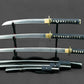 Righteous Dragon' Hand Forged 1095 Katana Triple Set