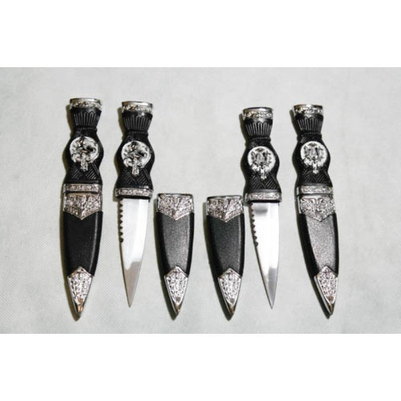 Scottish Sgian Dubh - Thistle