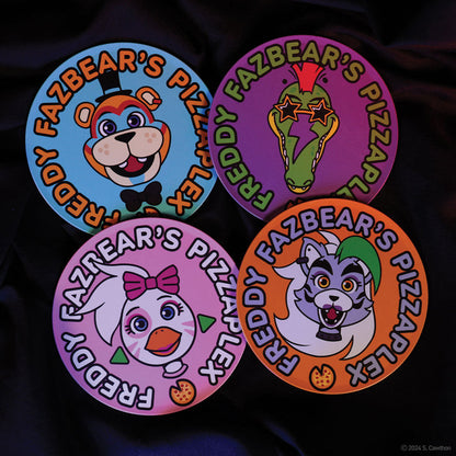 Five Nights at Freddy's – Official Printed Metal Drinks Coasters