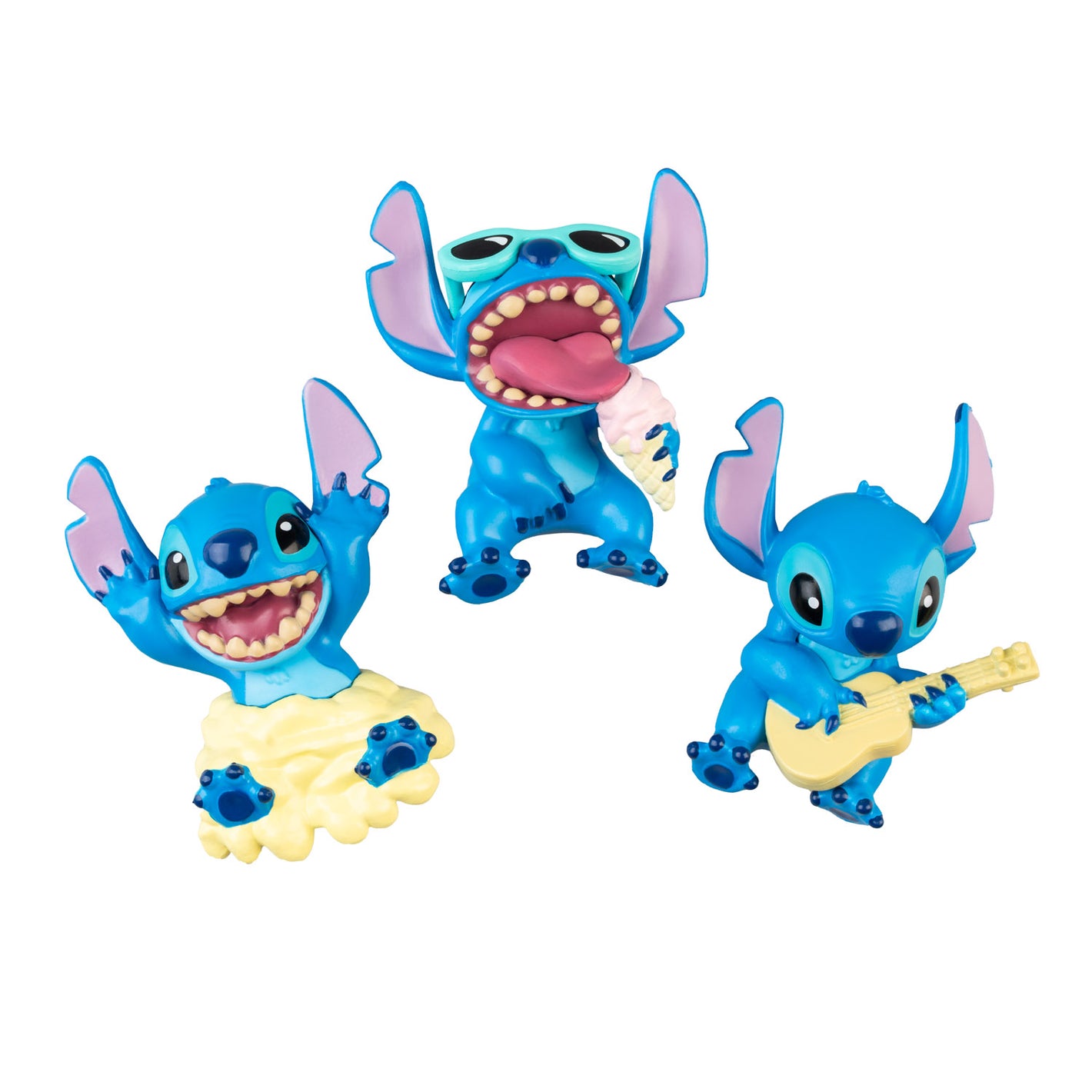 Disney Stitch - Officially Licensed Set Of 3 Magnets