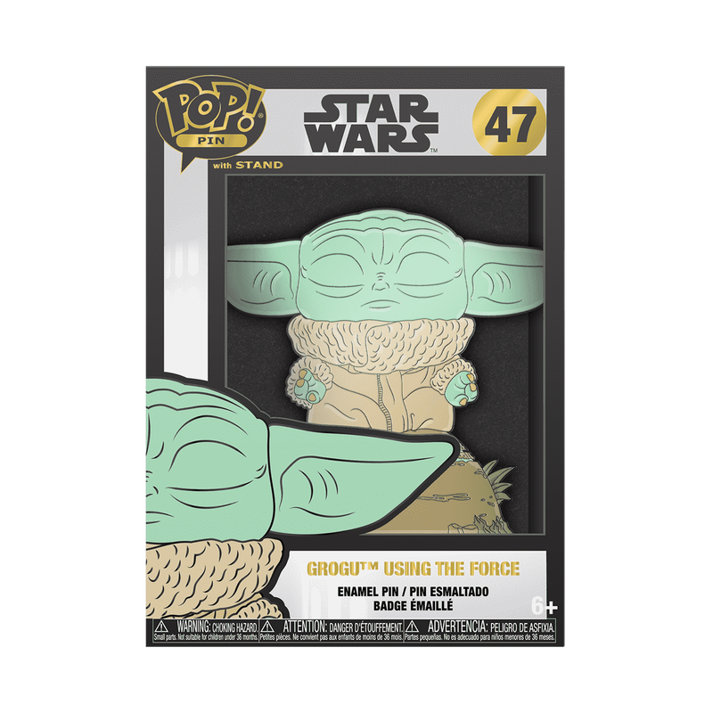 Star Wars: The Mandalorian – Grogu Using the Force Pop! Enamel Pin