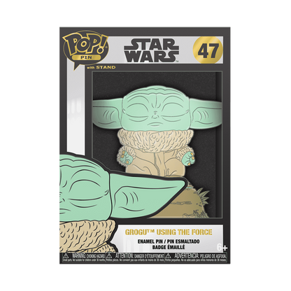 Star Wars: The Mandalorian – Grogu Using the Force Pop! Enamel Pin