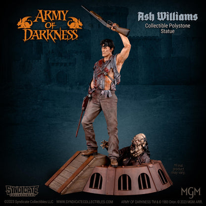 LAYAWAY DEPOSIT ONLY - Army of Darkness – Ash Williams 1:4 Scale Statue | Syndicate Collectibles