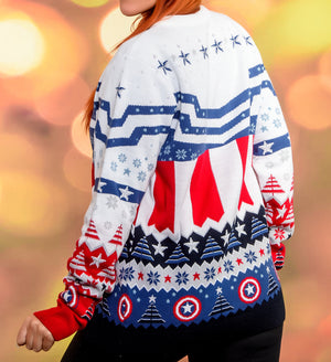 Sam Wilson Captain America Christmas Jumper