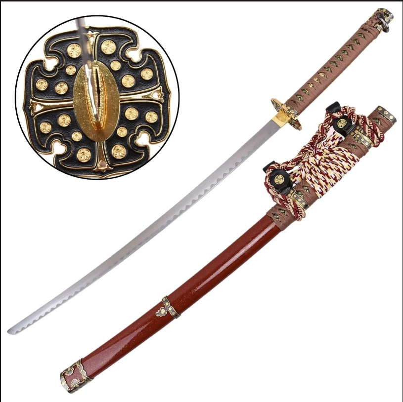 Taiichi Samurai Display Katana (Brown)