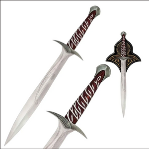 Lord Of The Rings - United Cutlery Officially Licensed Sting Sword With Plaque from The Hobbit