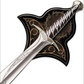 Lord Of The Rings - United Cutlery Officially Licensed Sting Sword With Plaque from The Hobbit