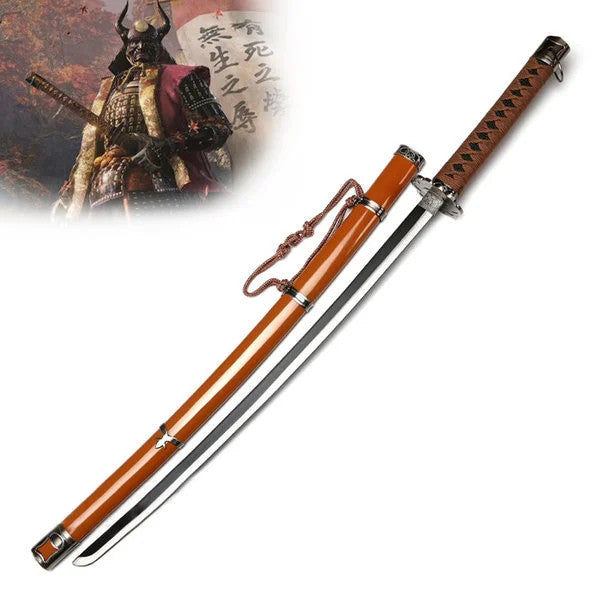 Sekiro - Shadows Die Twice Mortal Blade (Brown) Display (Straight Blade) Katana