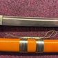 "Shibui" 1095 Golden Damascus Steel Clay Tempered Katana