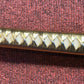 "Shibui" 1095 Golden Damascus Steel Clay Tempered Katana