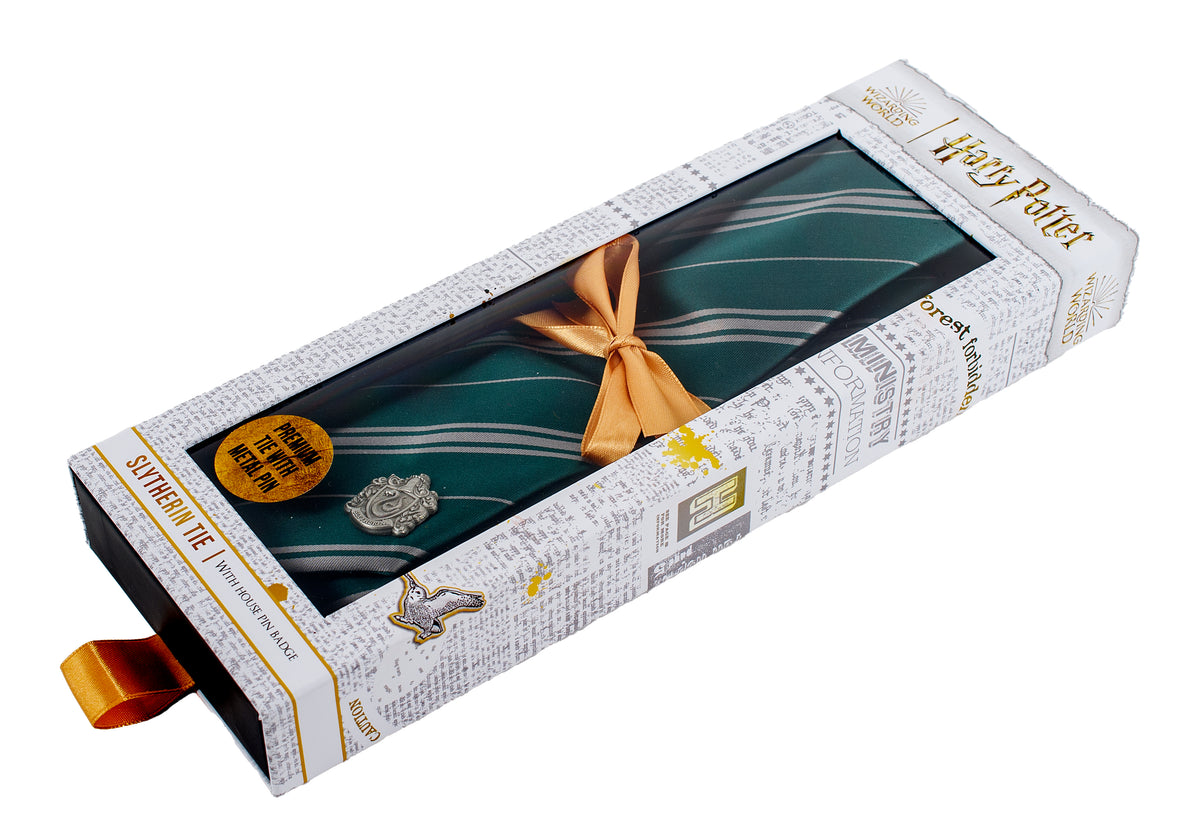 Harry Potter: Slytherin Tie in Gift Box