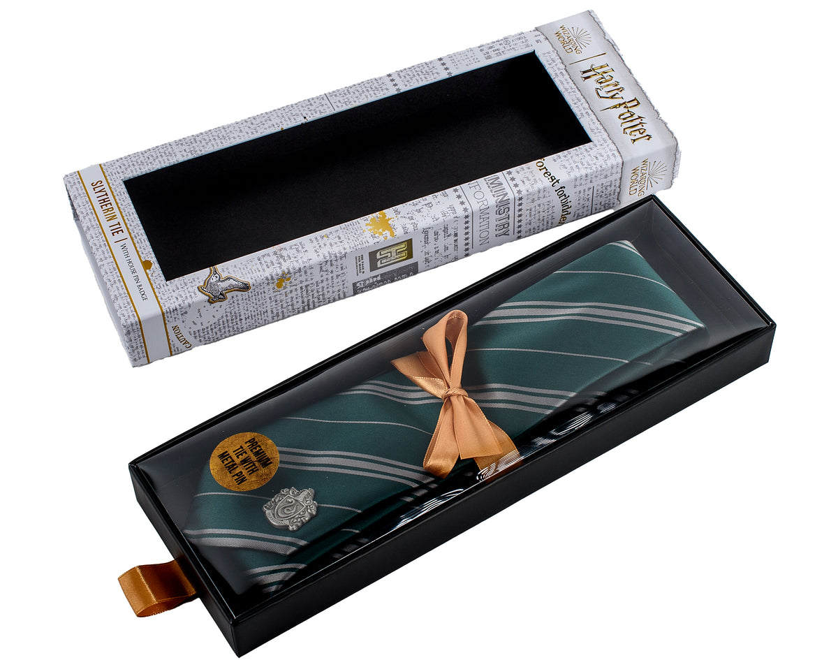 Harry Potter: Slytherin Tie in Gift Box