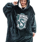 Harry Potter: Slytherin Oversized Hoodie Blanket