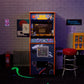 Official Space Invaders Quarter Size Arcade Cabinet + Coin.