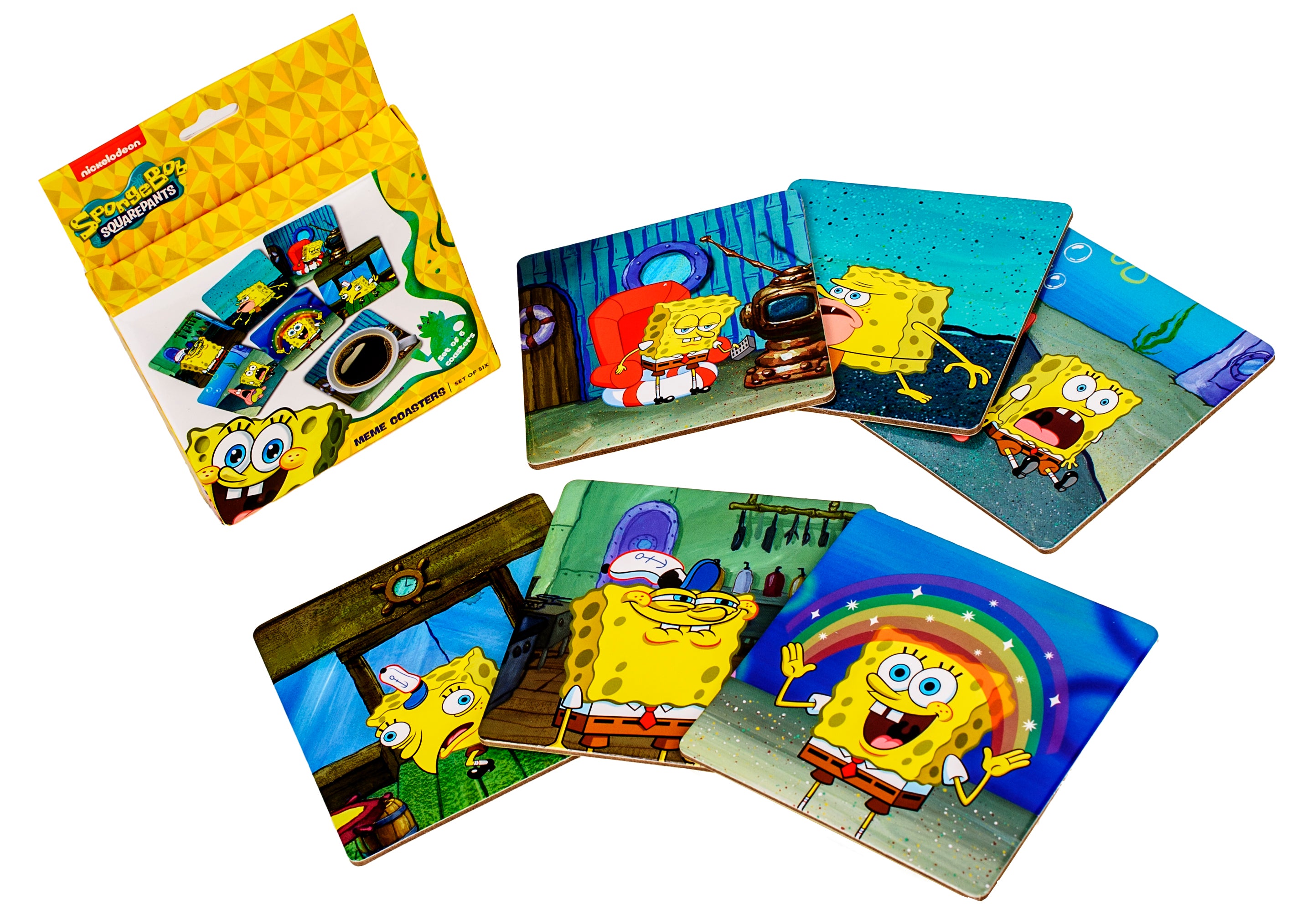 Spongebob Squarepants: Meme Coasters | The Sword Stall UK