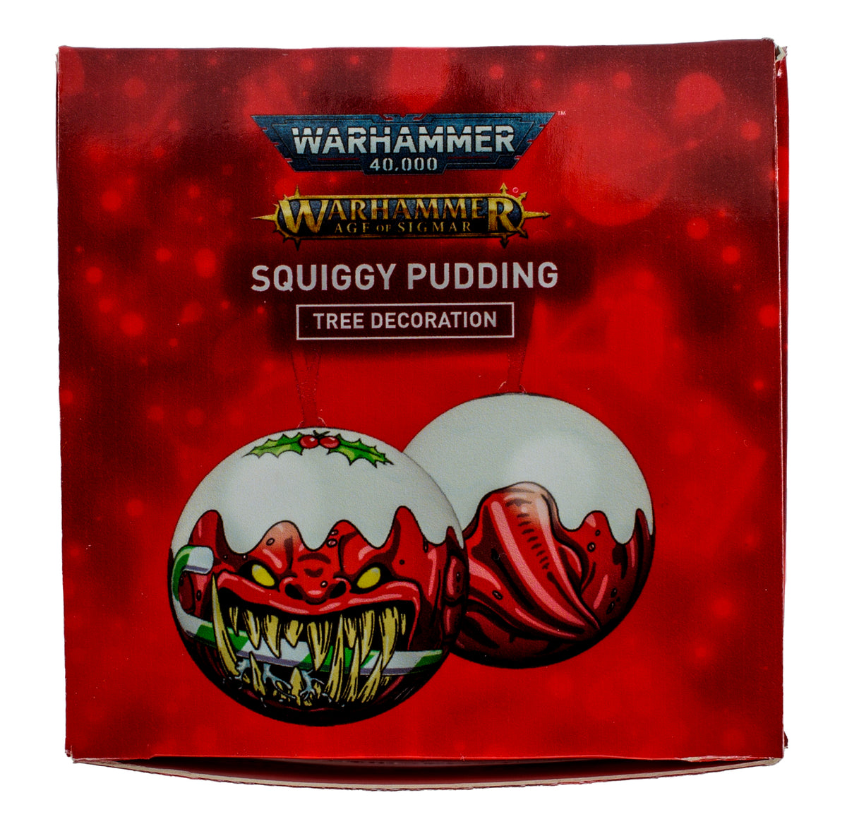 Warhammer 40000: Squiggy Pudding Bauble