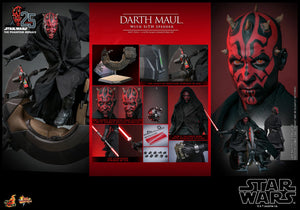 Star Wars - Hot Toys Darth Maul With Sith Speeder **Pre-Order**