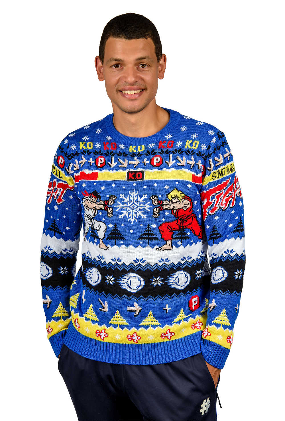 Street Fighter Christmas Jumper