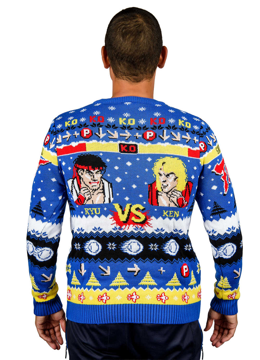 Street Fighter Christmas Jumper