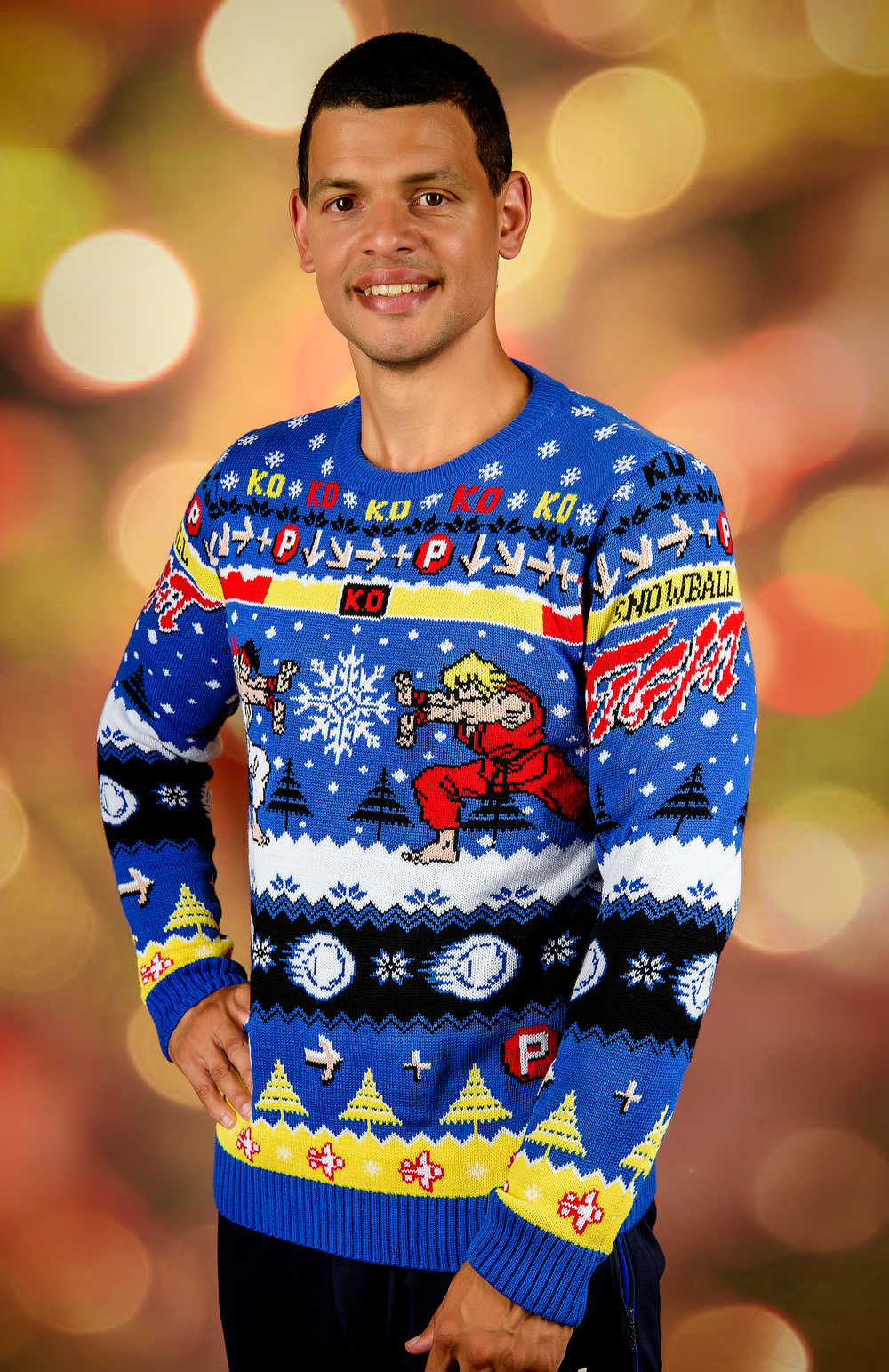 Street Fighter Christmas Jumper