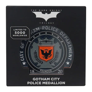 DC The Dark Knight Limited Edition Gotham City Police Badge Medallion