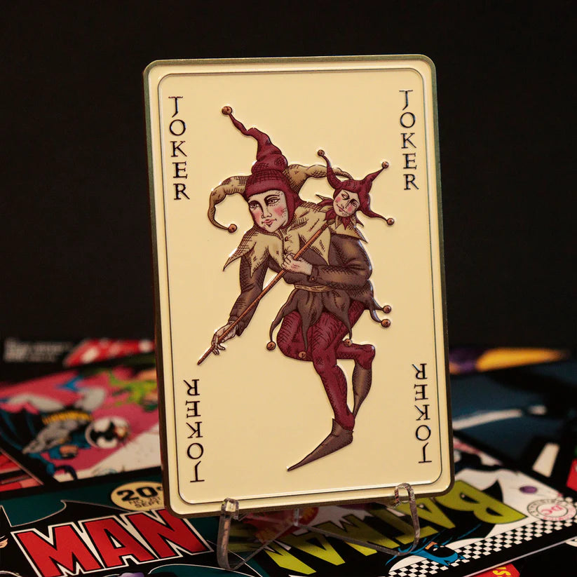 Batman The Dark Knight- Limited Edition Joker Calling Card Ingot