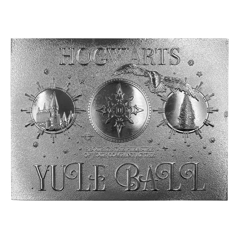 Harry Potter - Limited Edition .999 Silver Plated Replica Yule Ball Ticket