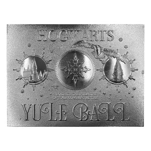 Harry Potter - Limited Edition .999 Silver Plated Replica Yule Ball Ticket